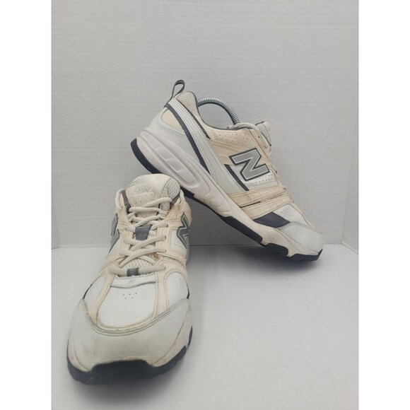 New Balance 409 Mens Size 10 EU 44 4E Extra Wide Shoes Sneakers White MC409WG - Picture 1 of 10